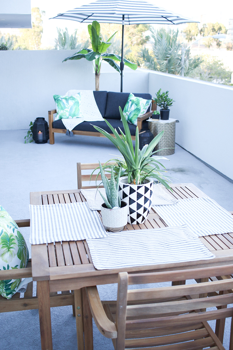 Patio and Backyard Makeover On a Budget with At Home 4
